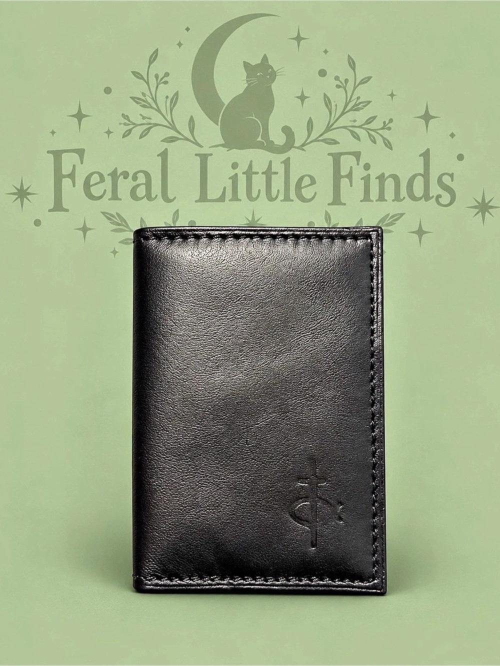 Swanson Genuine Leather Wallet in Black NWT